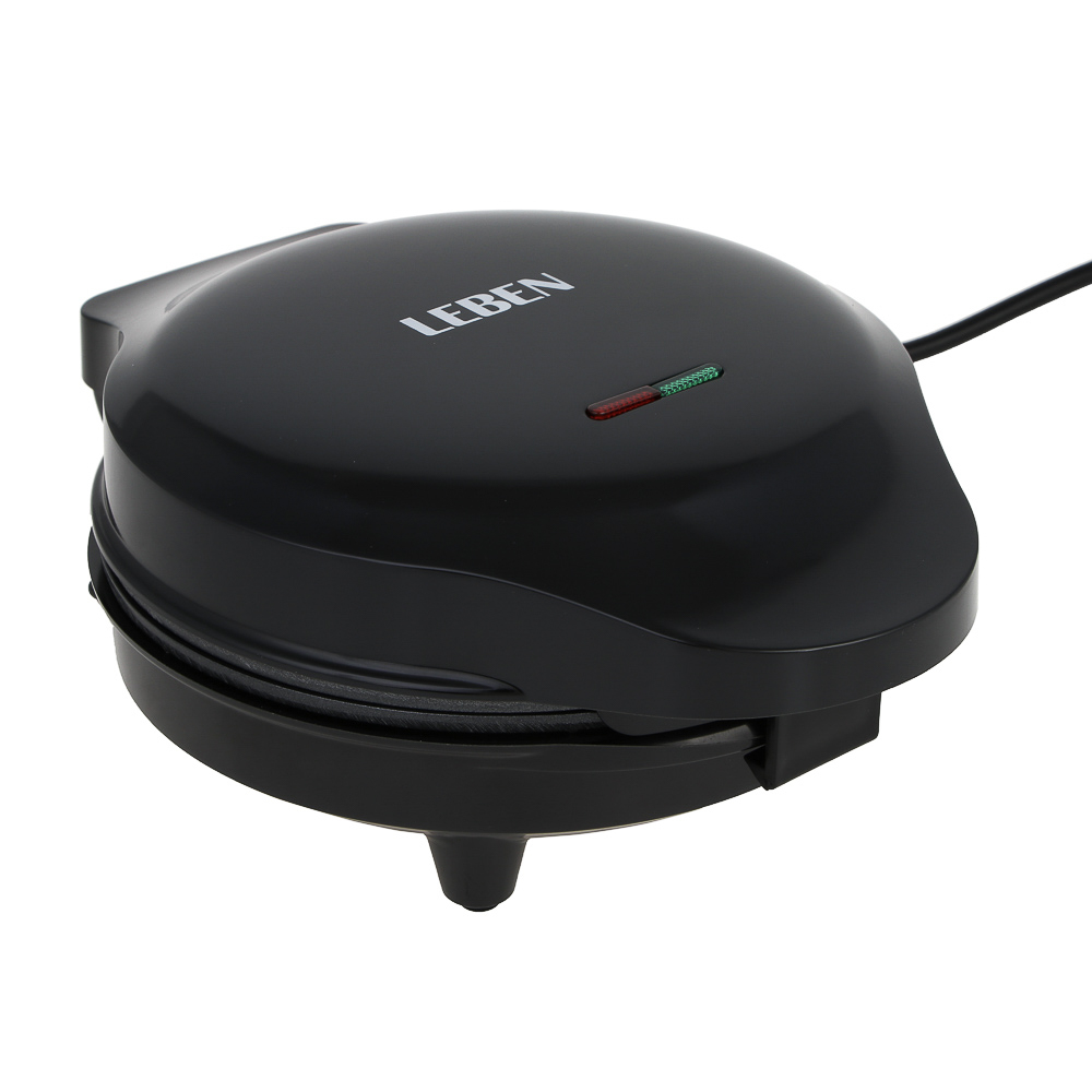 LEBEN Вафельница для тонкой вафли, 1000вт, 220в, арт.№ 271-039