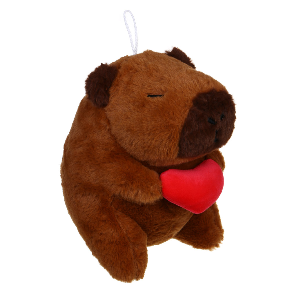 ИГРОЛЕНД Игрушка мягкая "Капибара", 20 см, полиэстер, 4 вида, арт.№ 264-145