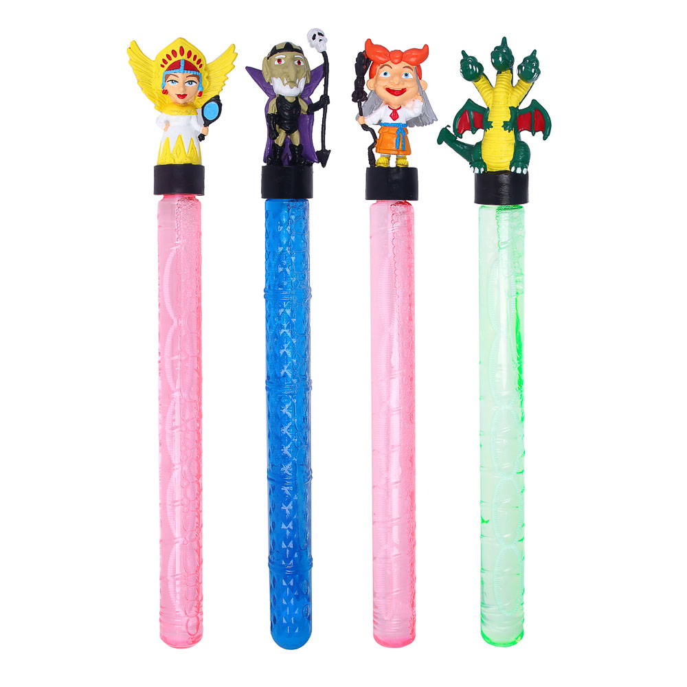 BY Мыльные пузыри "Русские супергерои", PVC, мыл., раст.,35,5х5х3см, 4 дизайна, арт.№ 460-018