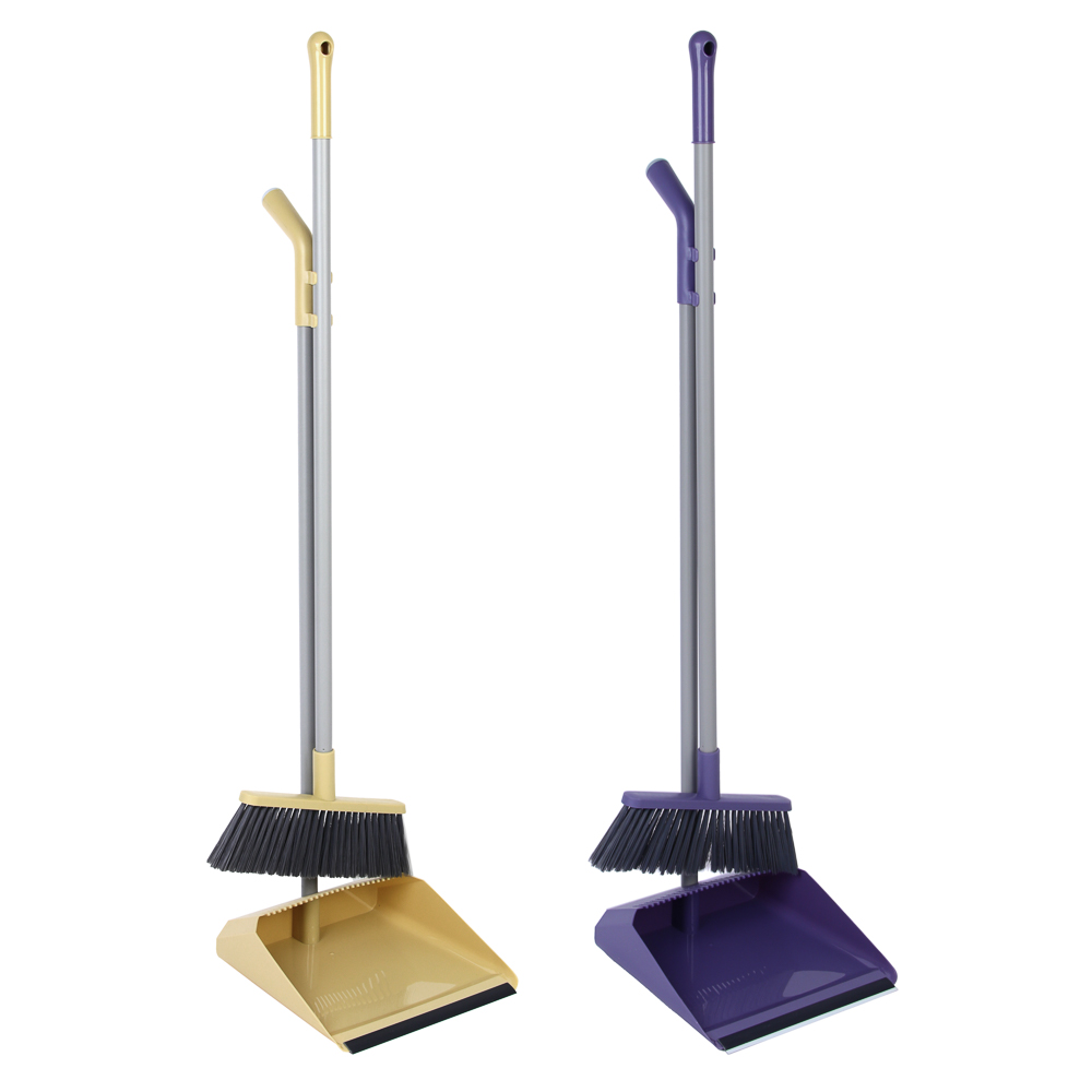 Набор для уборки с щеткой и совком тм VETTA, щетка: 88х26 см, совок: 83,5х25 см, полипропилен, арт.№ 445-006