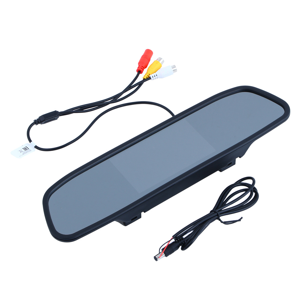 NG Зеркало заднего вида с монитором 4,3 дюймов, 420ТВ,TFT экран, арт.№ 944-015