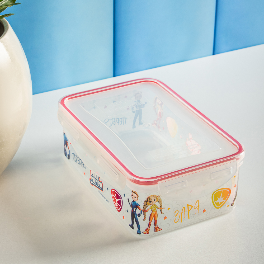 BY Русские Супергерои Контейнер герметичный для пищевых продуктов 1,1л, арт.№ 861-463