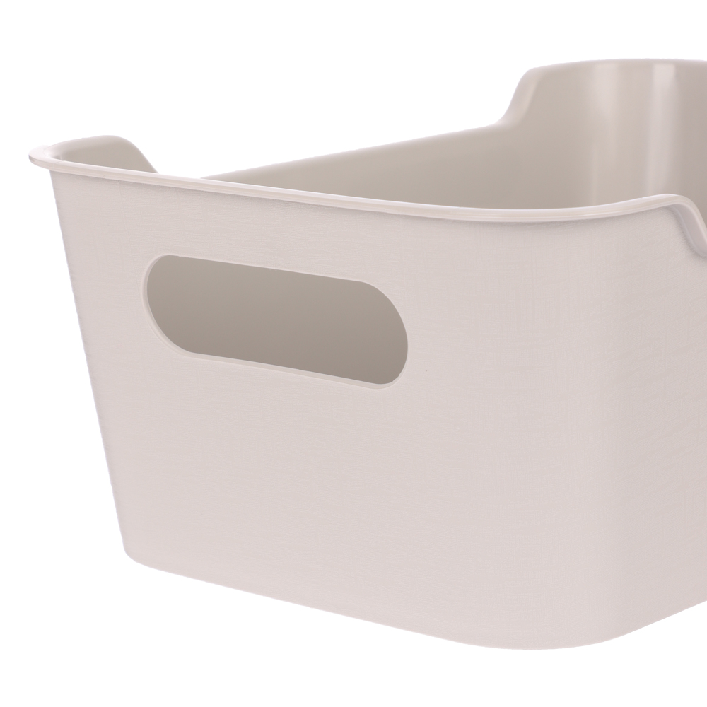 Корзинка универсальная "Mango" 4,1л. 290х180х105мм (светло-серый), арт.№ 457-846