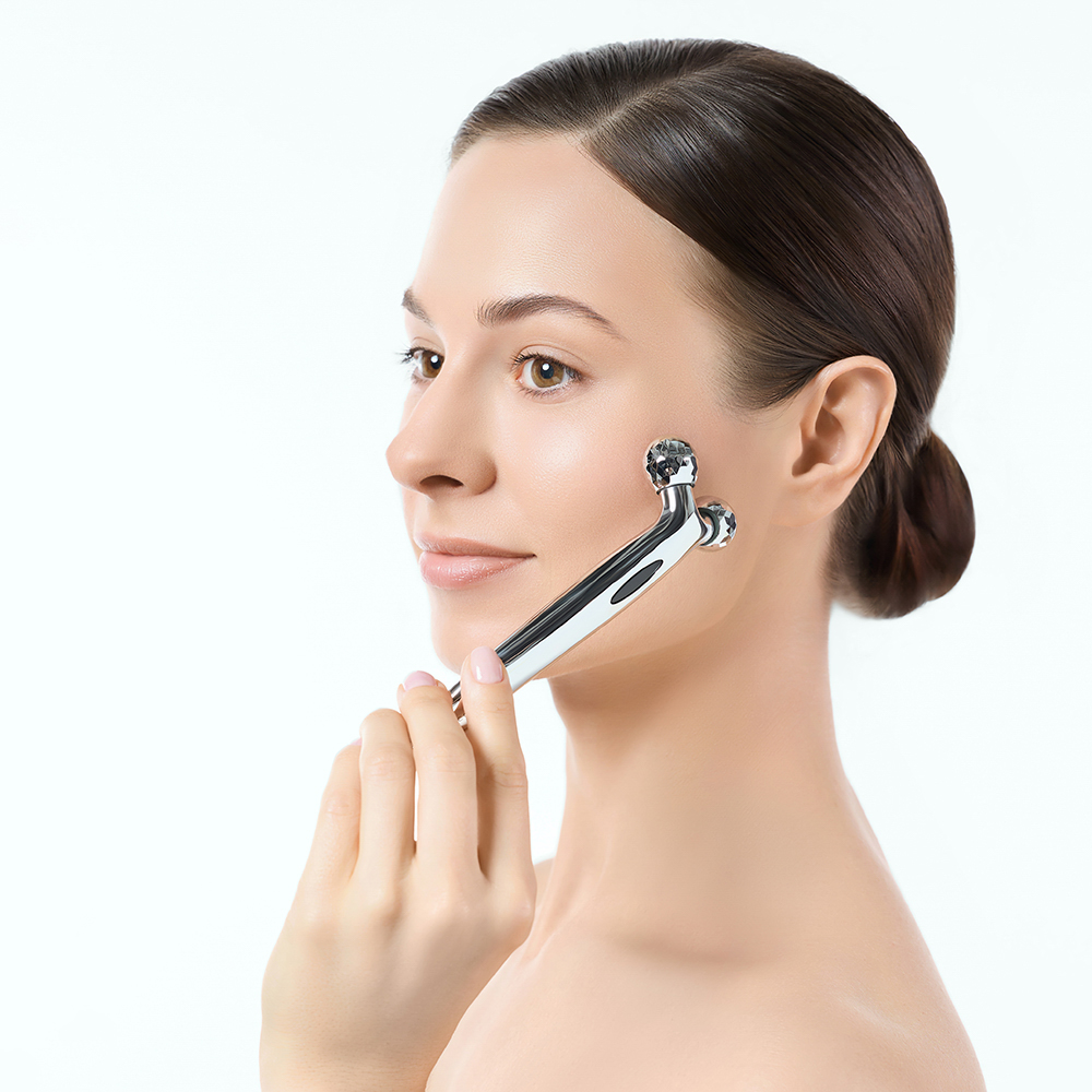 Массажер для лица и шеи тм ЮL, пластик, 14,5x4,5см, арт.№ 357-221