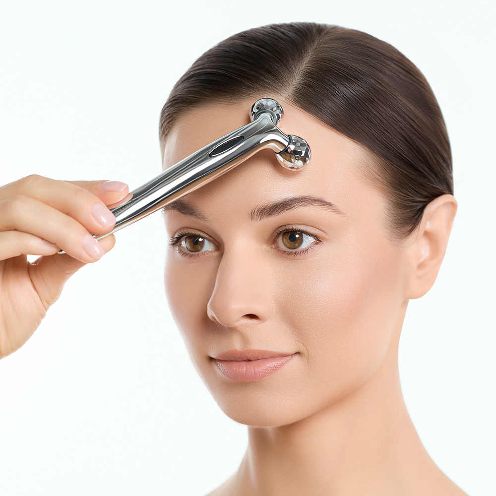 Массажер для лица и шеи тм ЮL, пластик, 14,5x4,5см, арт.№ 357-221