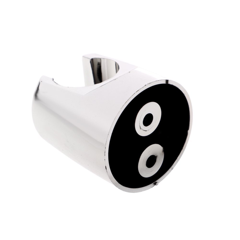 Держатель для лейки душа, настенный, однорежимный, пластик, хром, арт.№ 571-009