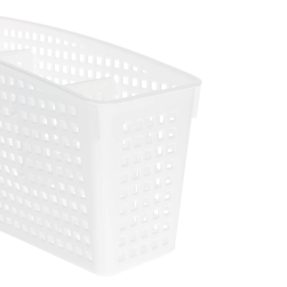 Органайзер Лофт с перегородками 245х95х140 мм белый, серый, арт.№ 457-855