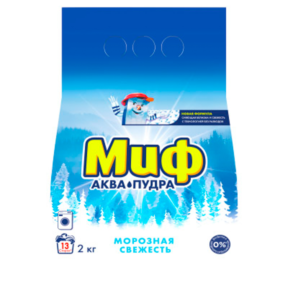 Стиральный порошок МИФ Автомат 3в1 Морозная свежесть 2кг, 81663931, арт.№ 958-096