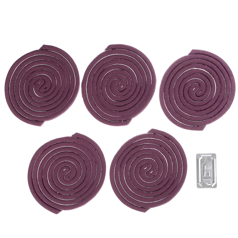 Спирали от комаров и летающих насекомых ДЭТА EXTRIME 10шт, + 2 подставки, арт.№ 919-007