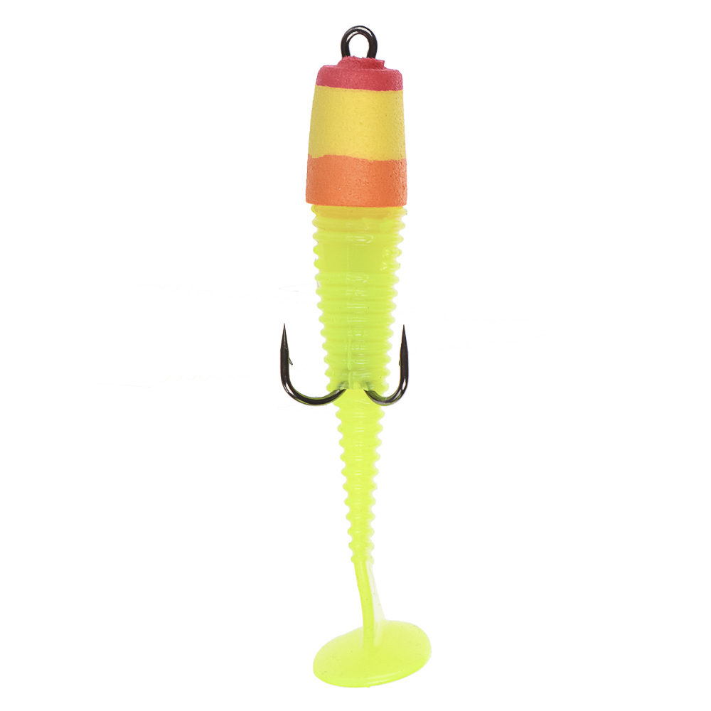 Набор силиконовых приманок "Комбо" тм AZOR FISHING, 75мм, 5 цветов, арт.№ 145-007