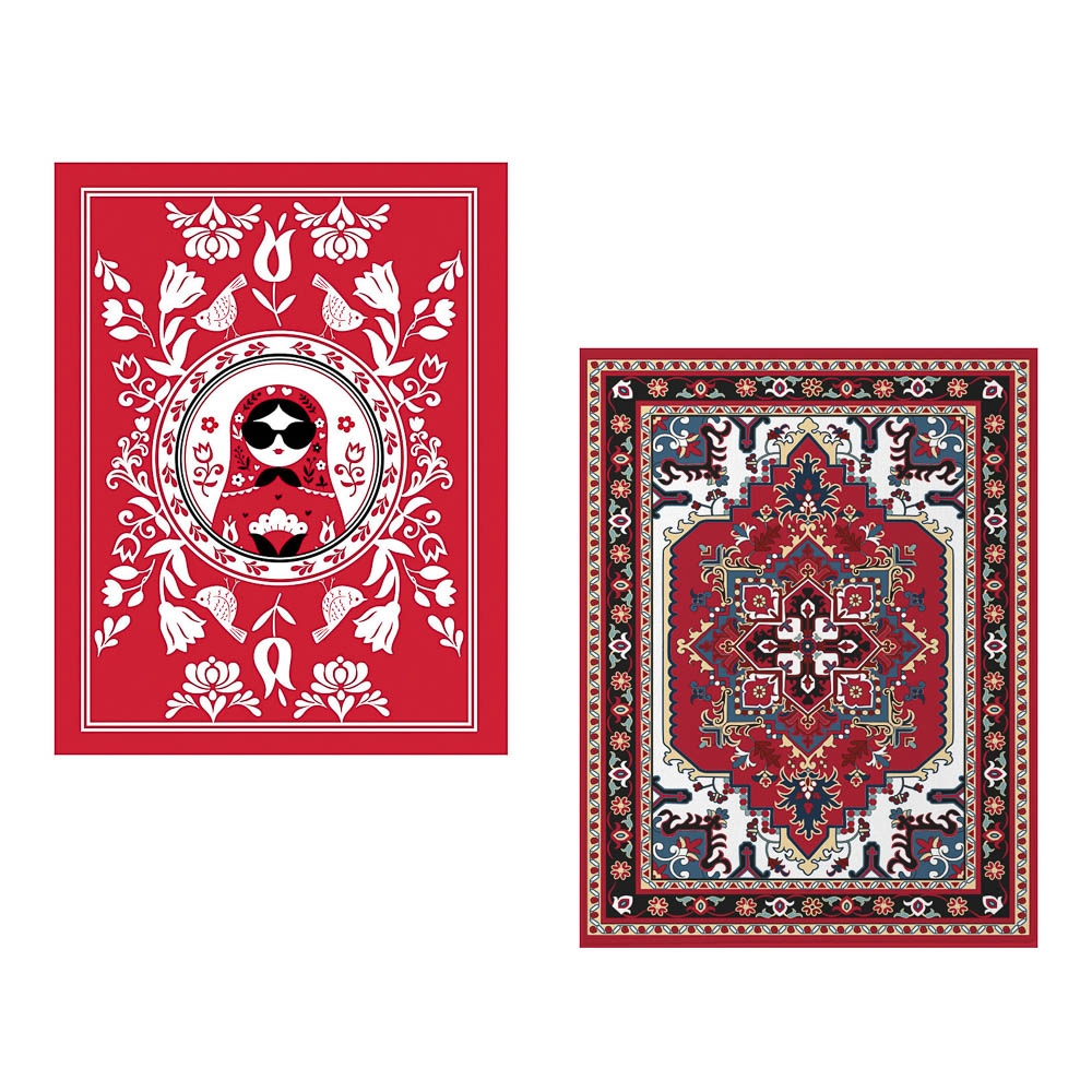 Плед микрофибра тм PROVANCE Ностальгия, 130х170см, 100% полиэстер, 2 дизайна, арт.№ 486-230