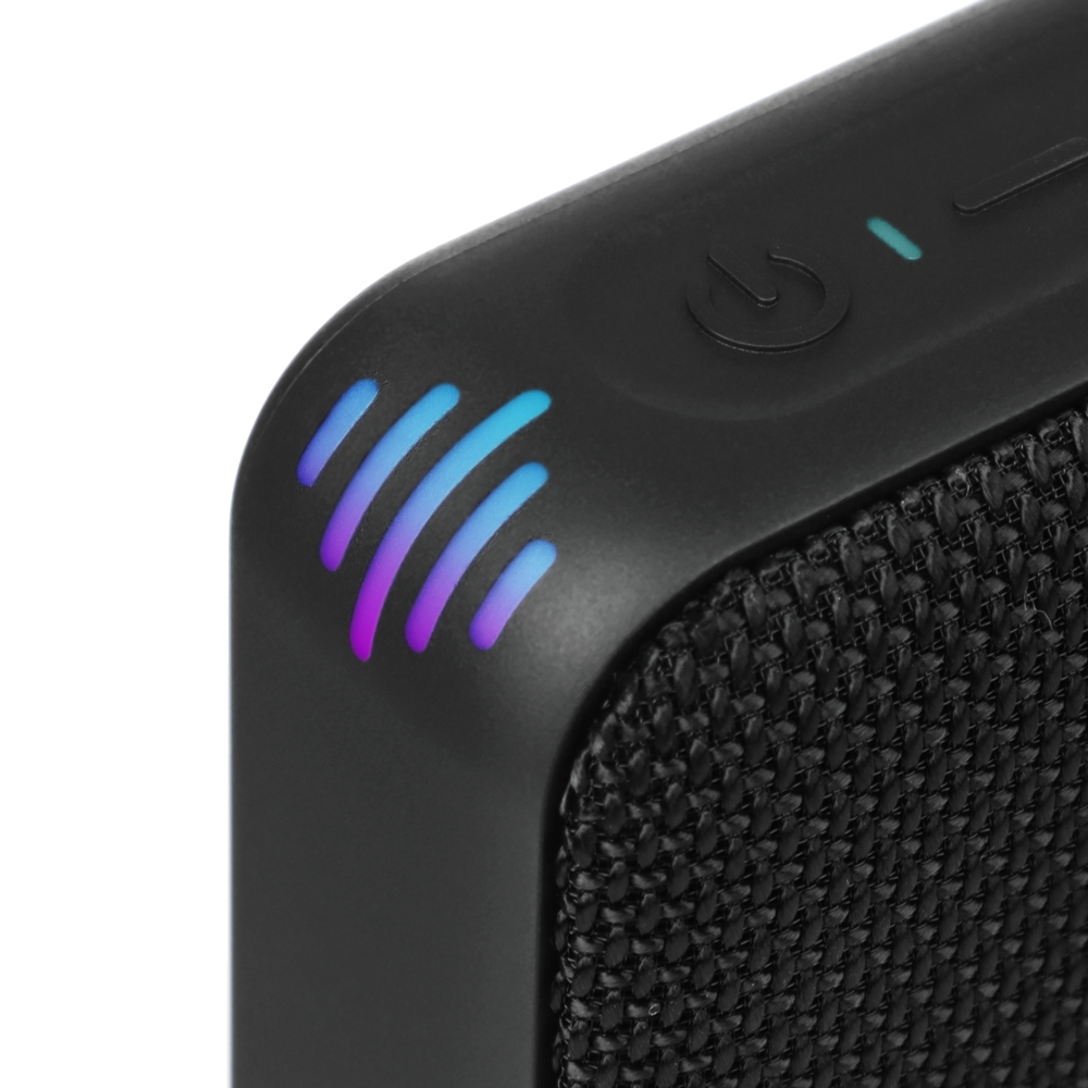 Колонка беспроводная BY WaveX, 8 Вт, 1000мАч,Type-C, microSD, BT5.3, IPX7,ВШГ 10x12x4см, черный, арт.№ 443-134