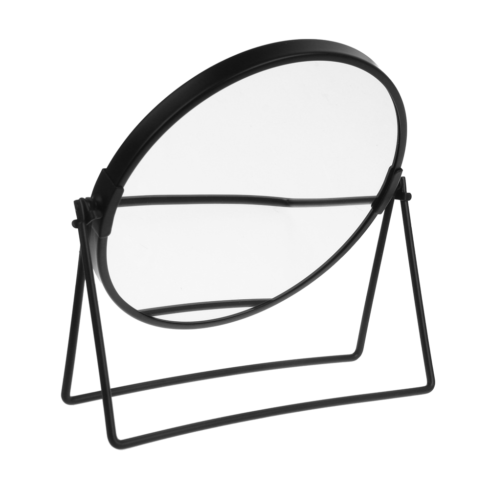 Зеркало круглое поворотное с увеличением х2 тм ЮL Ориан d17см, металл, стекло, 2 цвета, арт.№ 301-282