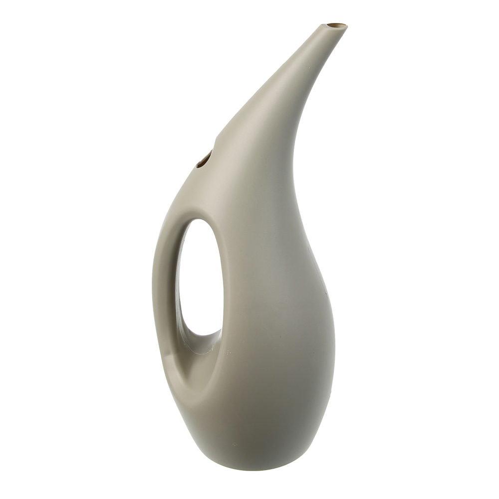 Лейка для домашних растений тм INBLOOM, 1500мл, пластик, светло-серый, арт.№ 182-050