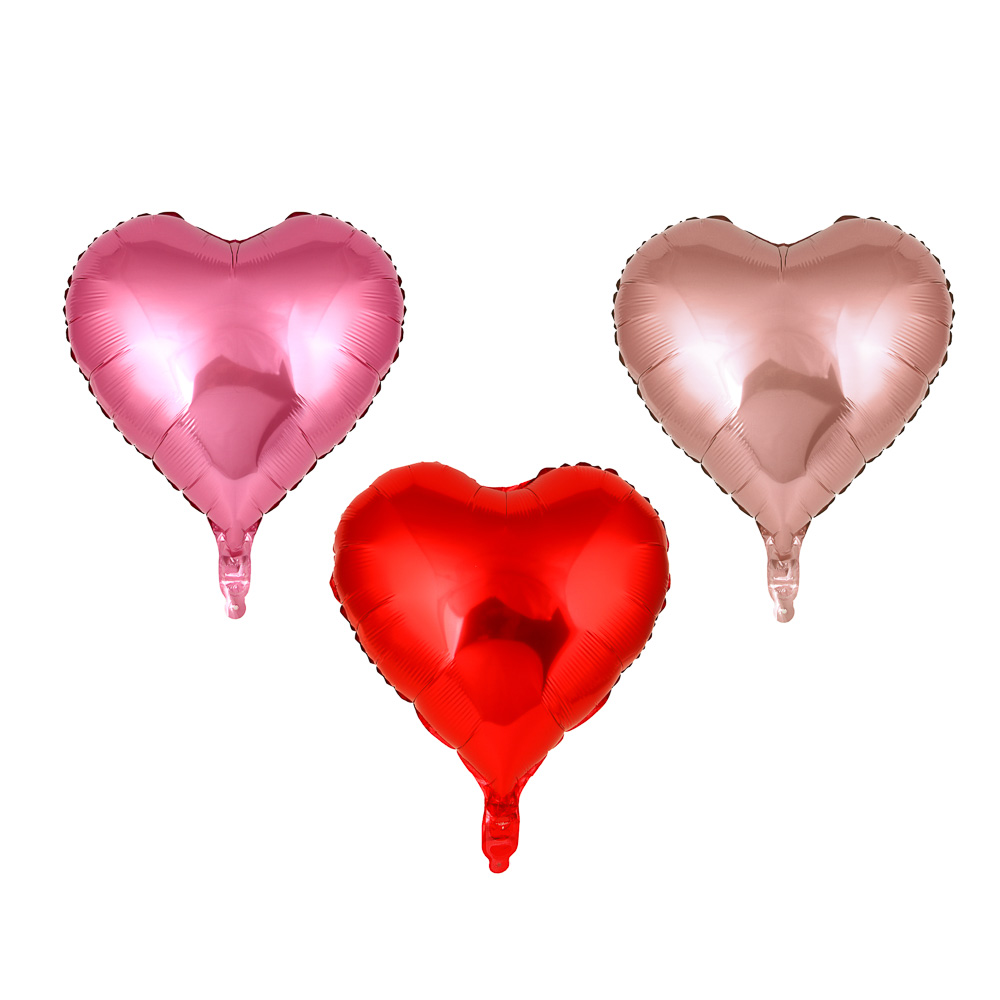 FNtastic Шар фольгированный в форме сердца, 18", 3 цвета, арт.№ 518-109