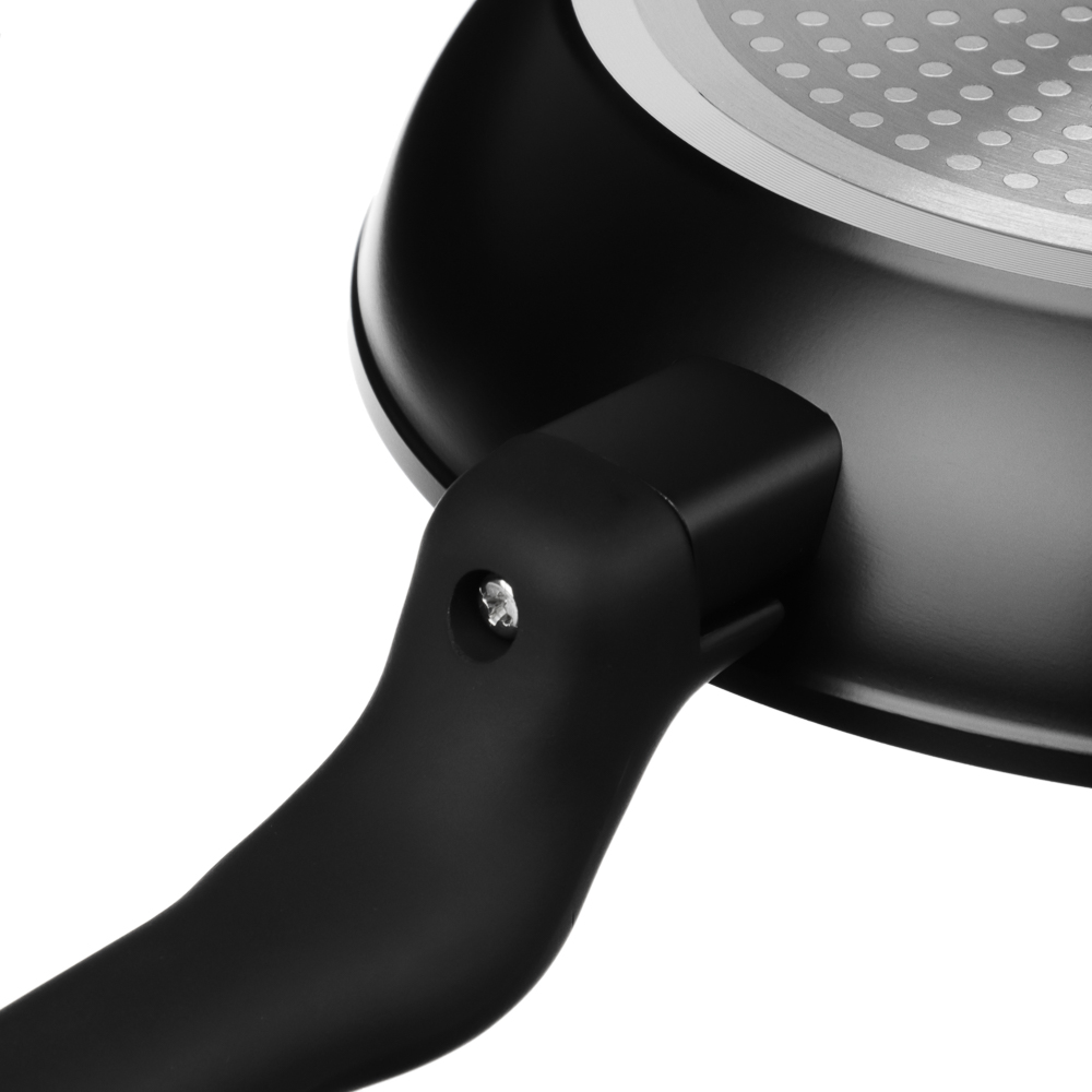 SATOSHI Стоун Набор сковород литых 3пр., d20, 24, 28см, антипригарное покрытие Мрамор, арт.№ 846-440