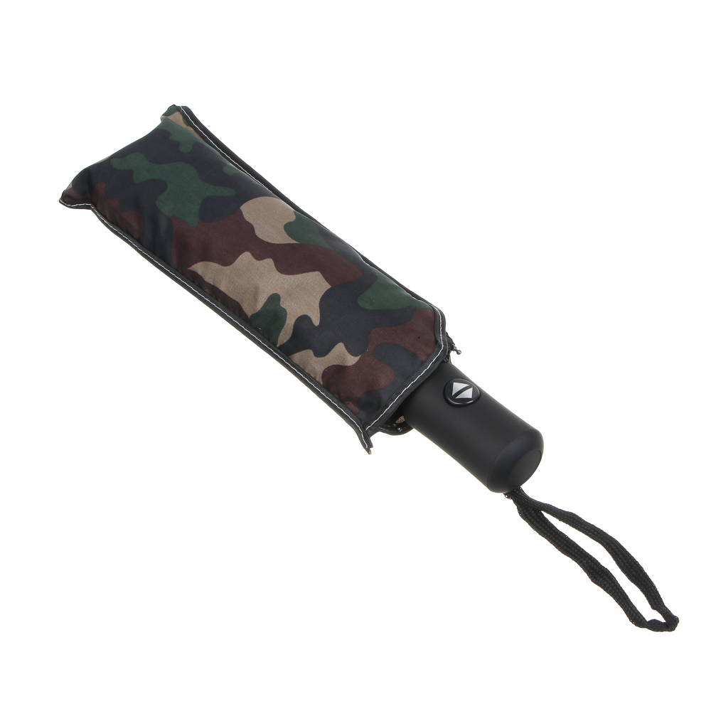 Зонт автомат тм BY Русские Супергерои, диаметр 95см, 8 спиц, сталь, PU, милитари, арт.№ 302-415