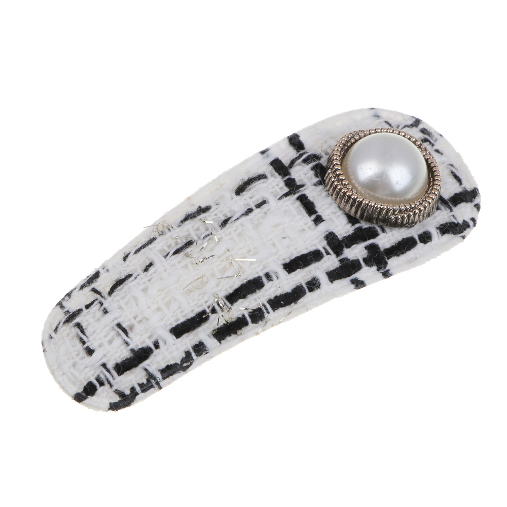 ЮНИLOOK Зажим для волос, 7,5см, сплав, полиэстер, пластик, 3 дизайна, ACS-127, арт.№ 321-043