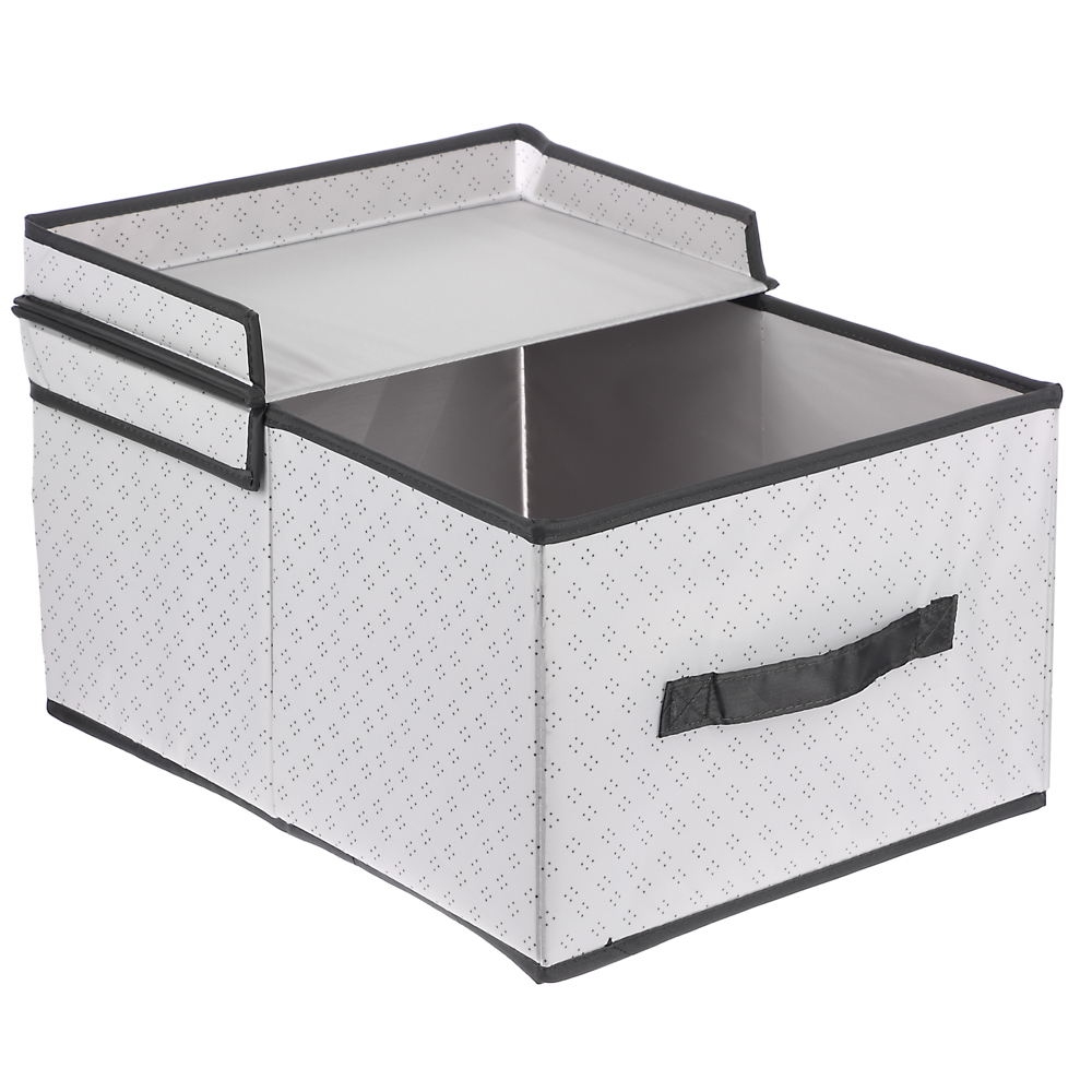 Короб тм VETTA Дафна, с крышкой , оксфорд, 40x30x20см, арт.№ 457-778