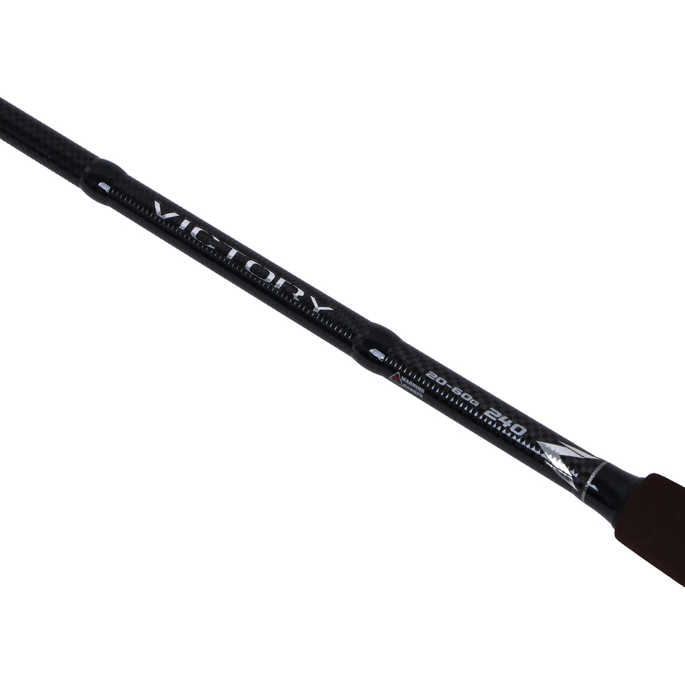 KAIDA Спиннинг штекерный, VICTORY, MH, 20-60гр, 240см, карбон, арт.№ 149-212