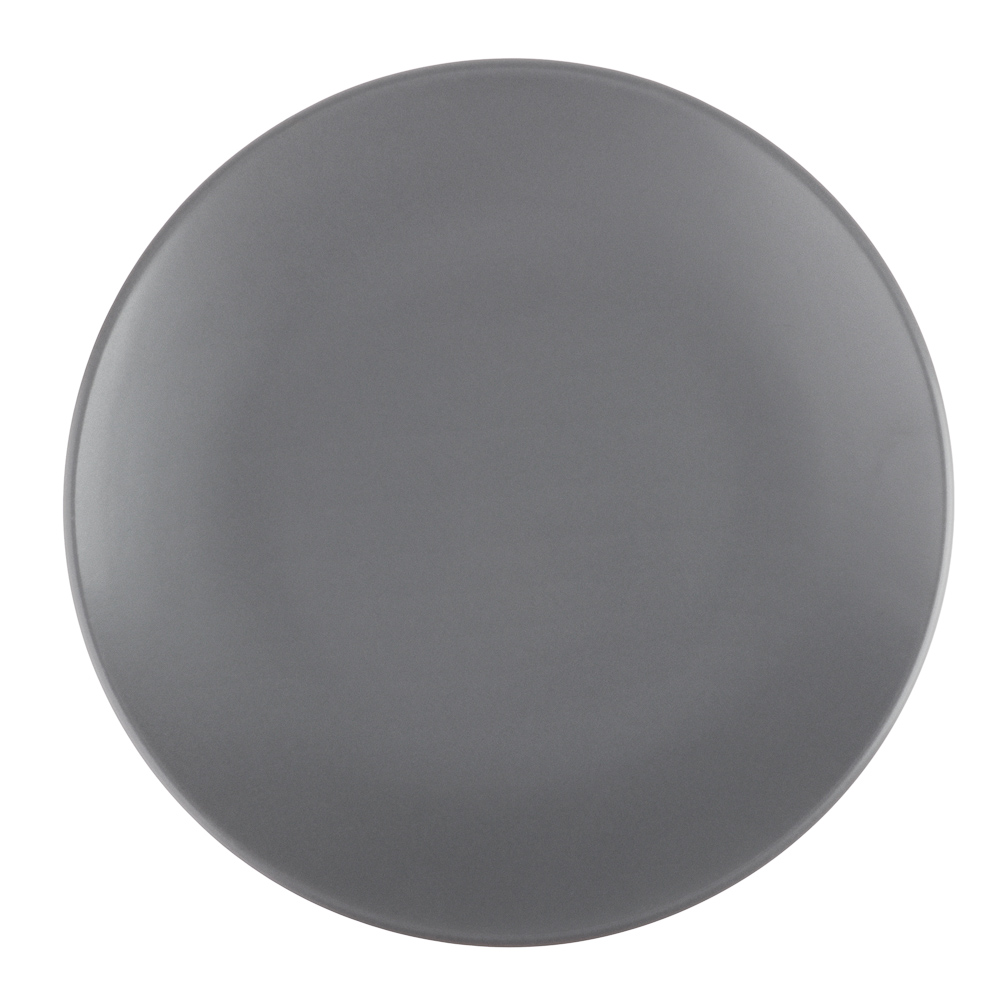 MILLIMI Тарелка десертная 20х2.5см, керамика, графит, арт.№ 824-159