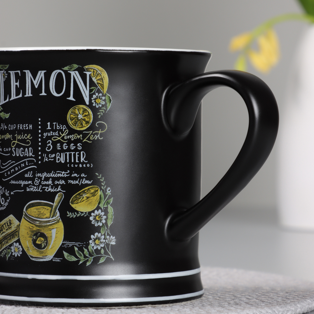 MILLIMI Лимонный курд Кружка, 340мл, керамика, арт.№ 824-638