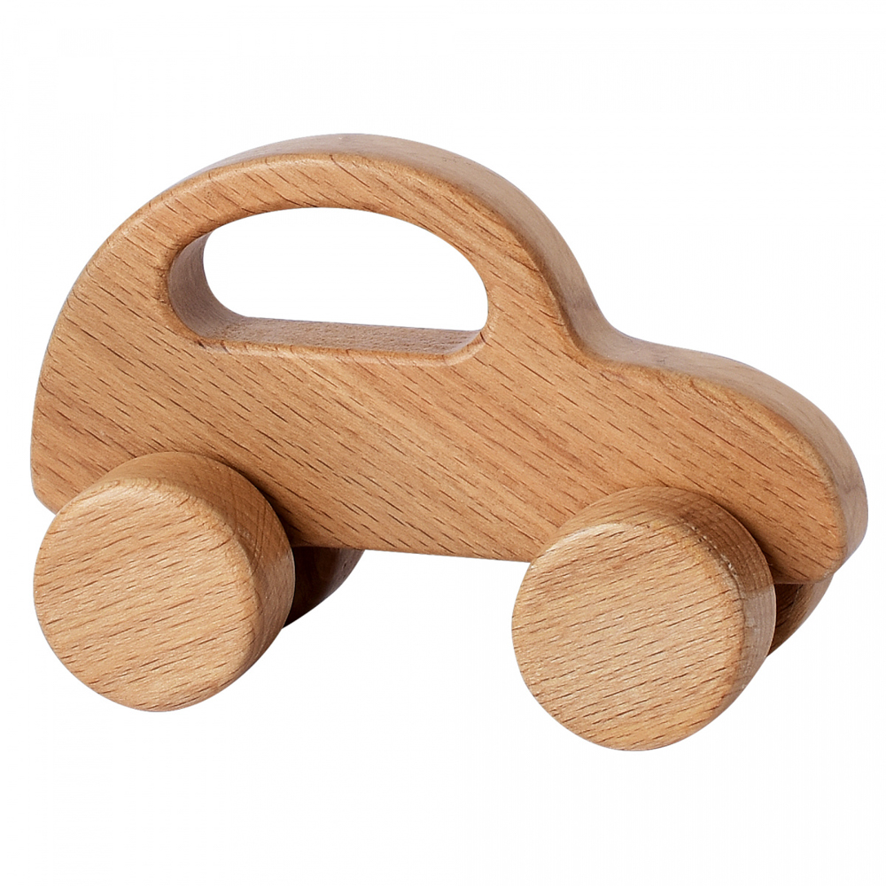 Каталка из массива бука, 11х5х8,5см, 6 дизайнов, арт.№ 866-027