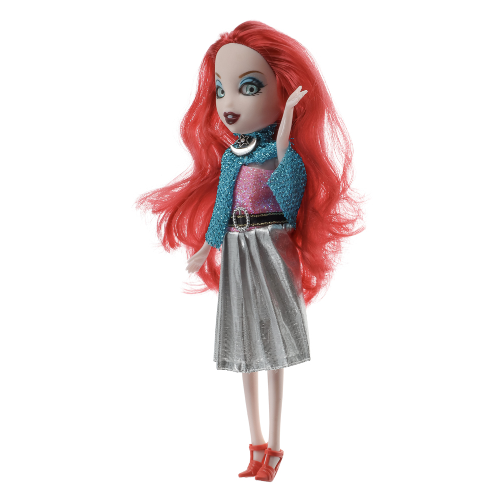 ИГРОЛЕНД Кукла Монстрик, PP,PVC, полиэстер 24см, 6 дизайнов, 13х28х5см, арт.№ 267-719