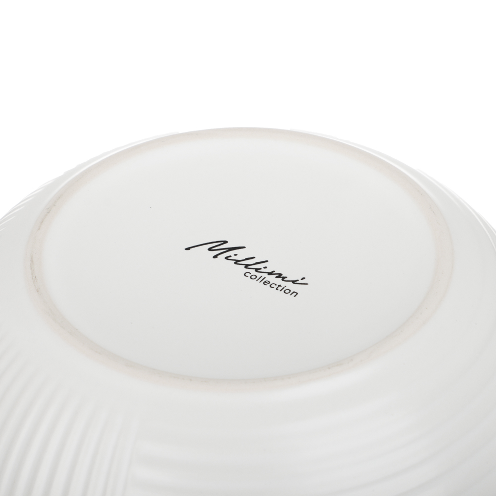 MILLIMI Монблан салатник 15,5x6,6см, 650мл, керамика, белый, арт.№ 824-217