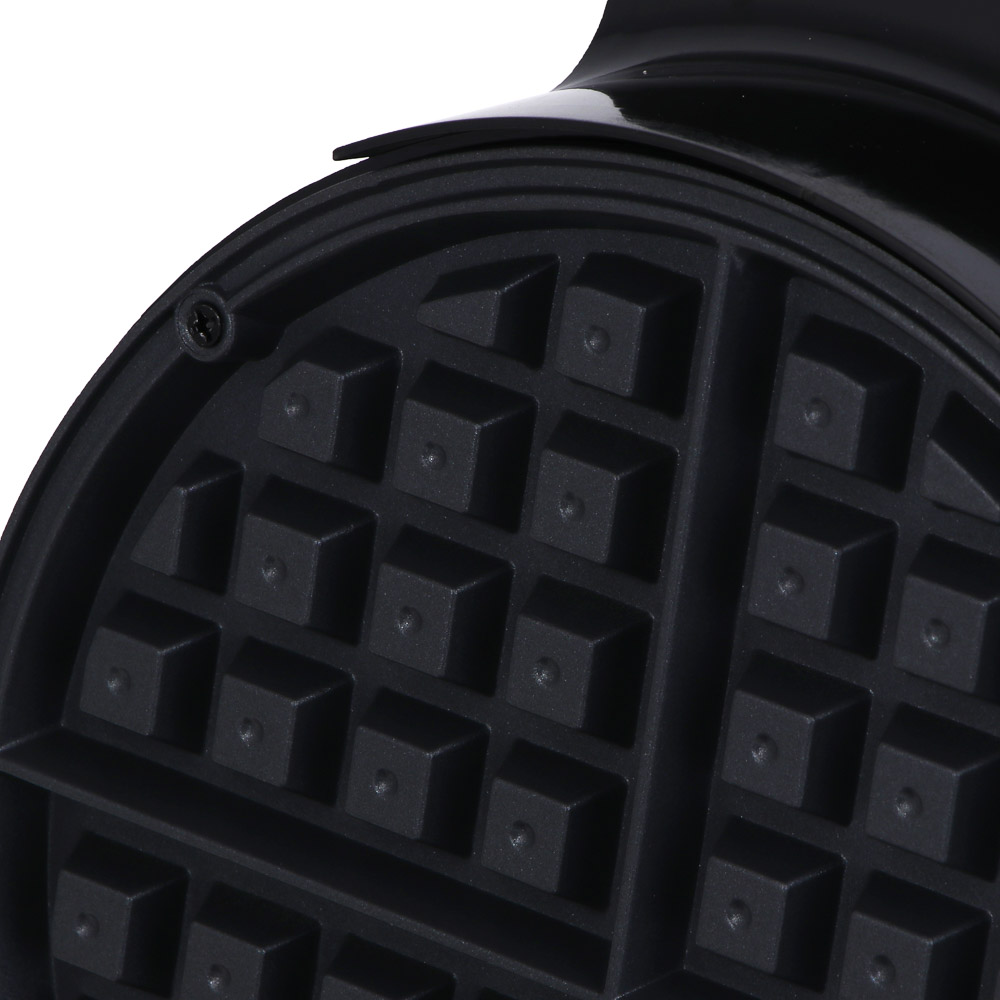 LEBEN Вафельница для бельгийских вафель с регулировкой темп., 1200Вт, d=197мм, 220в, арт.№ 271-040