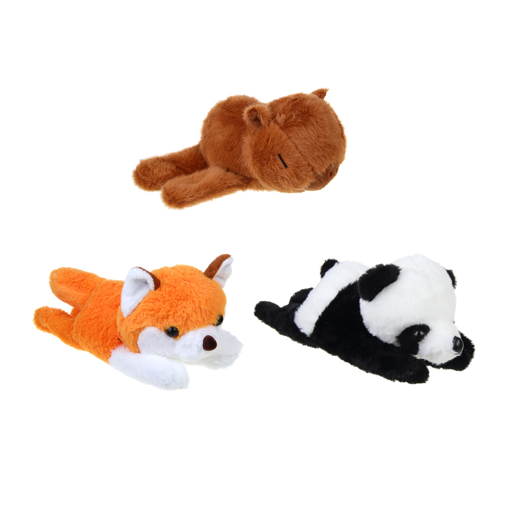 ИГРОЛЕНД Игрушка мягкая "Зверушки на руку", 20 см, полиэстер, 3 вида, арт.№ 264-147