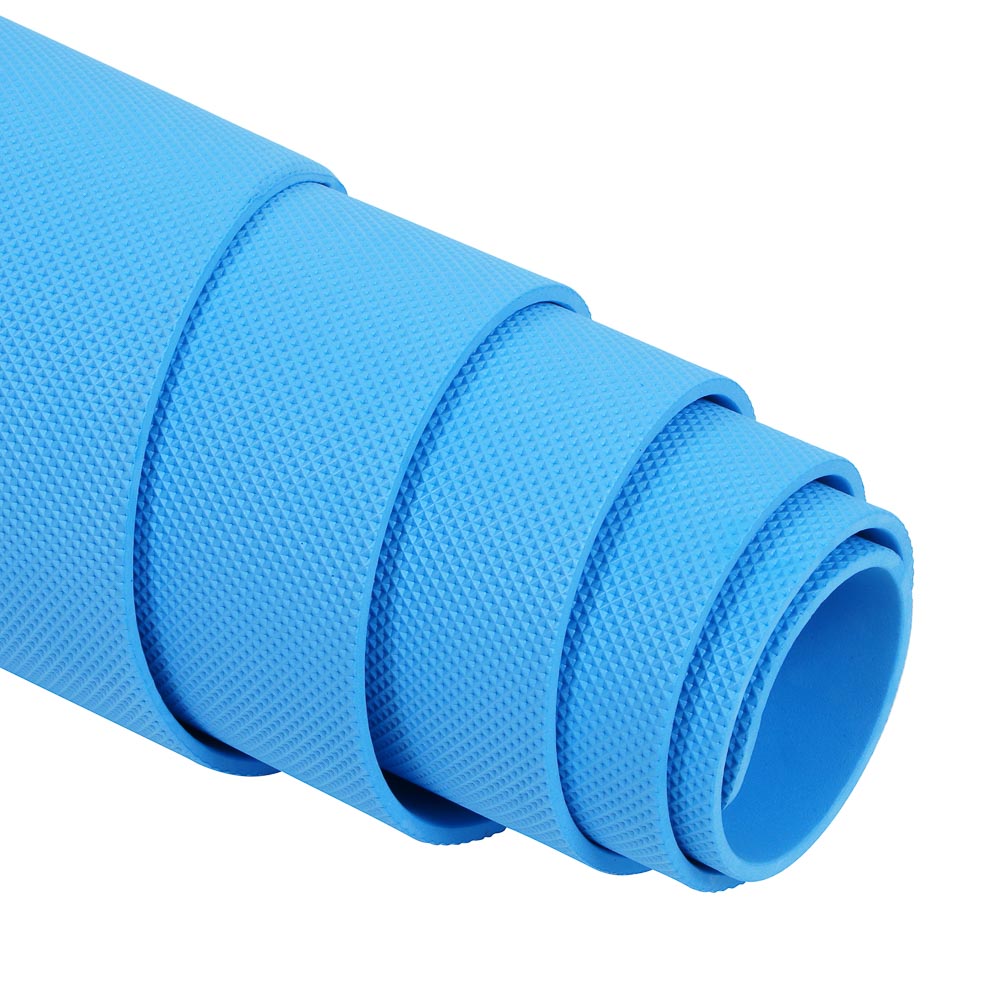 Коврик для йоги и фитнеса, тм BY SPORT, 173x61x0,4см, ЭВА, арт.№ 191-066