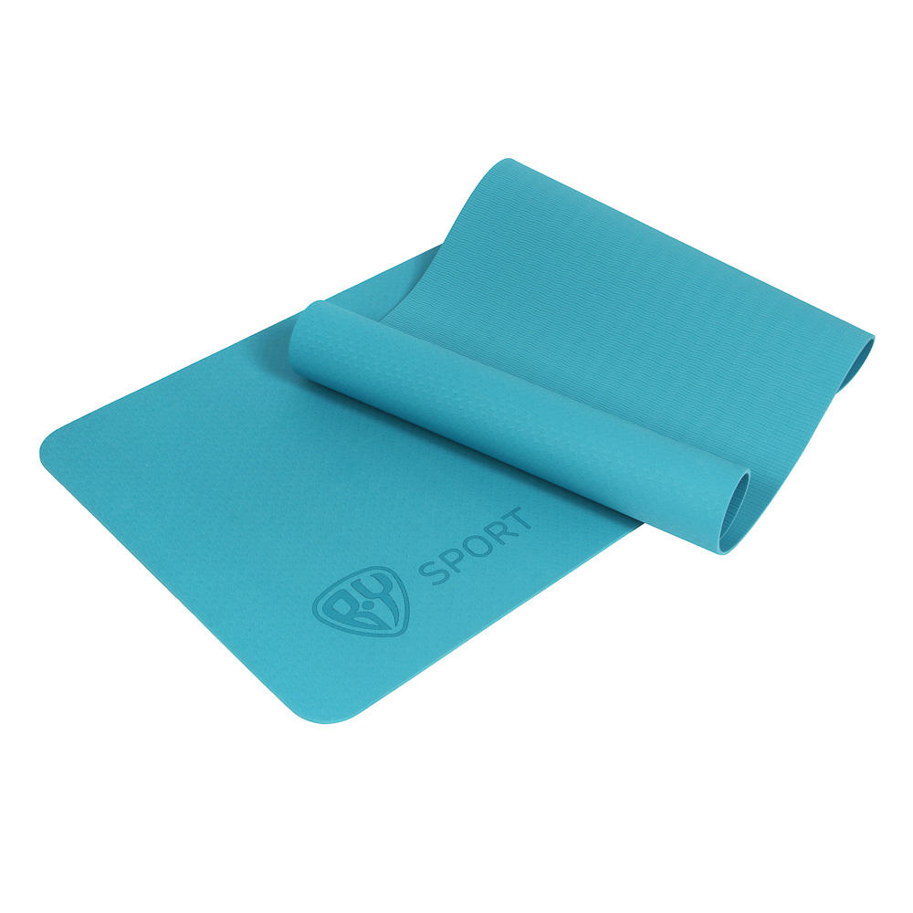 Коврик для йоги и фитнеса, тм BY SPORT, 183х61х0,6см, TPE, арт.№ 191-067