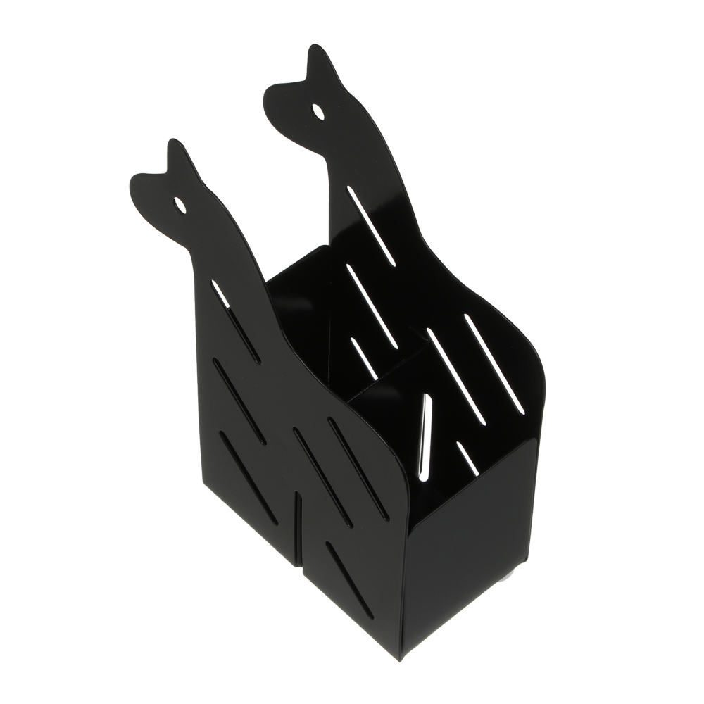 Подставка для пишущих принадлежностей, металл, 8,5х5х14-16см, 2 дизайна, арт.№ 532-124