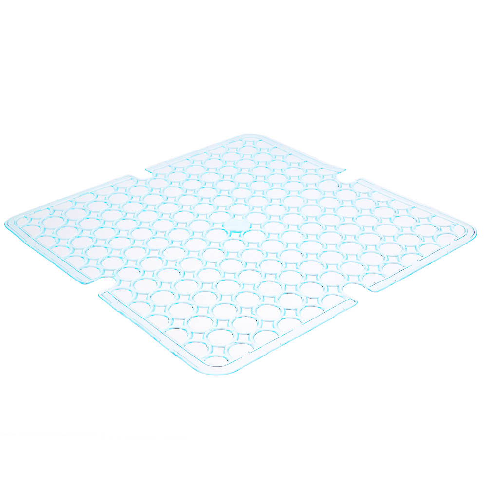 Коврик в раковину противоскользящий тм VETTA Кругляш, 27,5х27,5см, ПВХ, 4 цвета, арт.№ 444-177