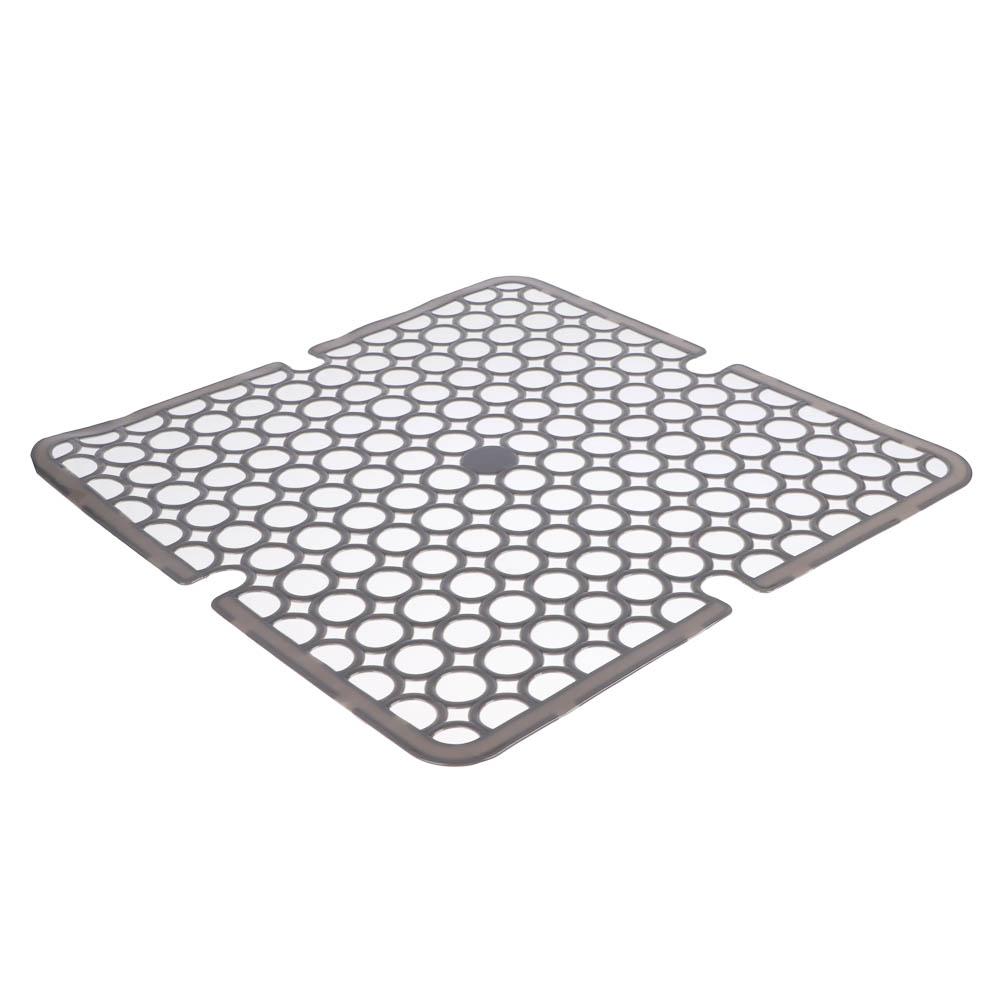 Коврик в раковину противоскользящий тм VETTA Кругляш, 27,5х27,5см, ПВХ, 4 цвета, арт.№ 444-177