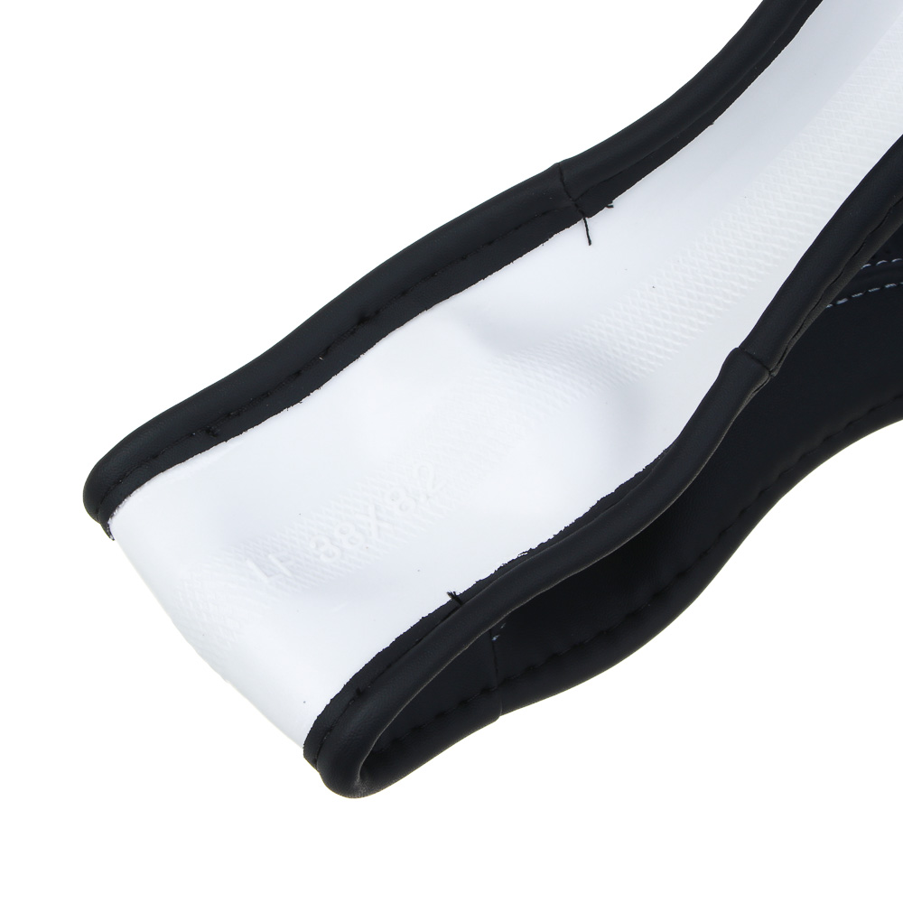 ЕРМАК Оплетка руля, вставка серое дерево, черный (М), искусственная кожа, арт.№ 708-443