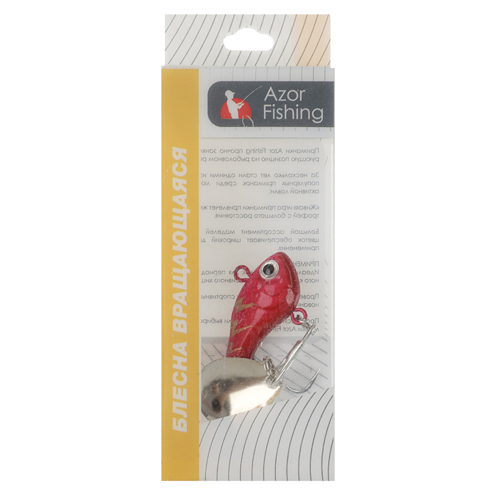 Блесна "Тейлспин Про" тм AZOR FISHING, 10гр, 5 цветов, арт.№ 145-002