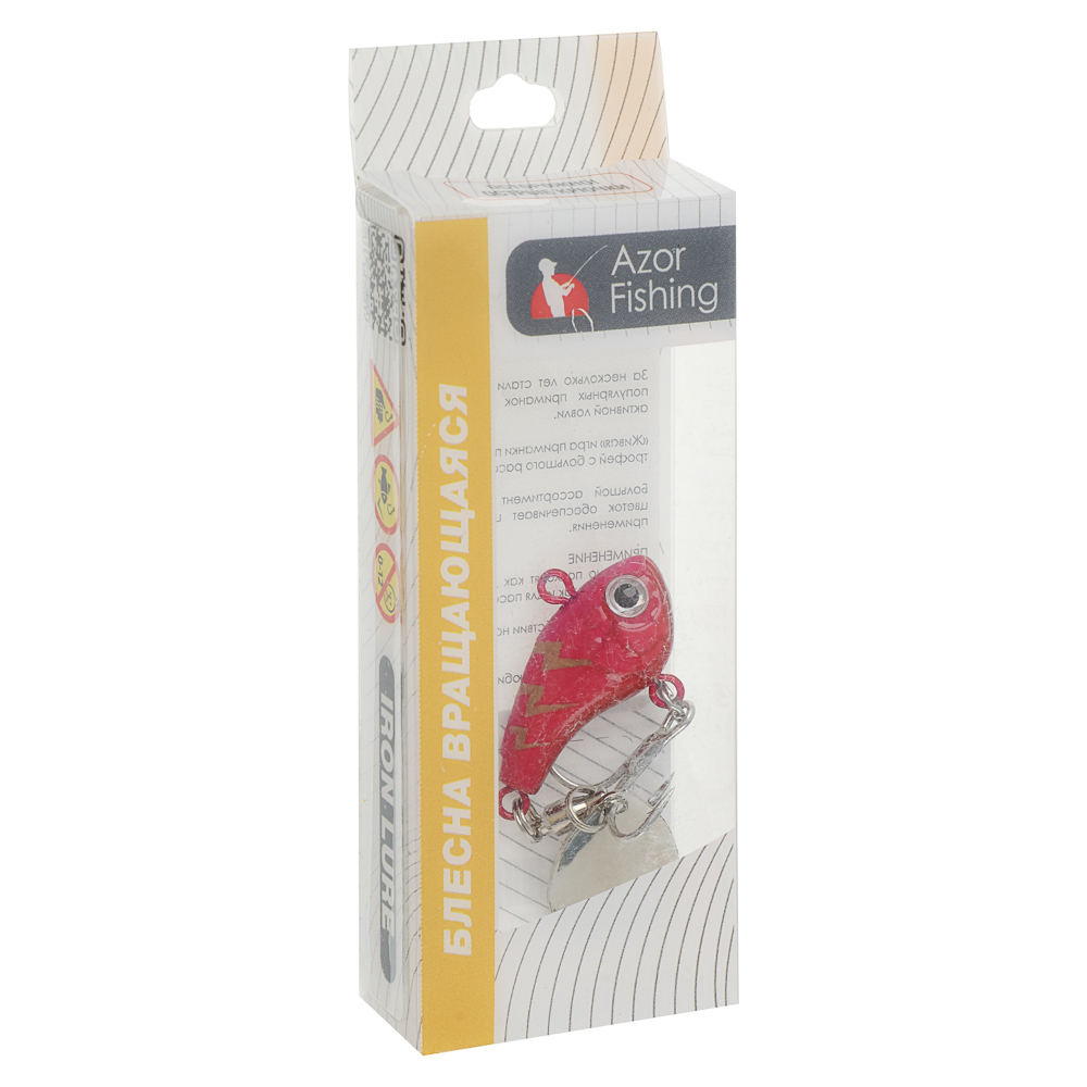 Блесна "Тейлспин Про" тм AZOR FISHING, 10гр, 5 цветов, арт.№ 145-002