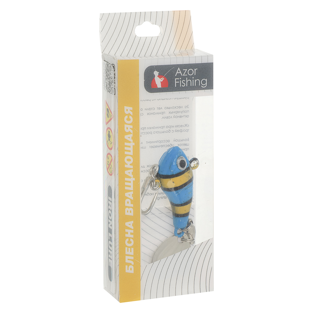 Блесна "Тейлспин Про" тм AZOR FISHING, 14гр, 5 цветов, арт.№ 145-003