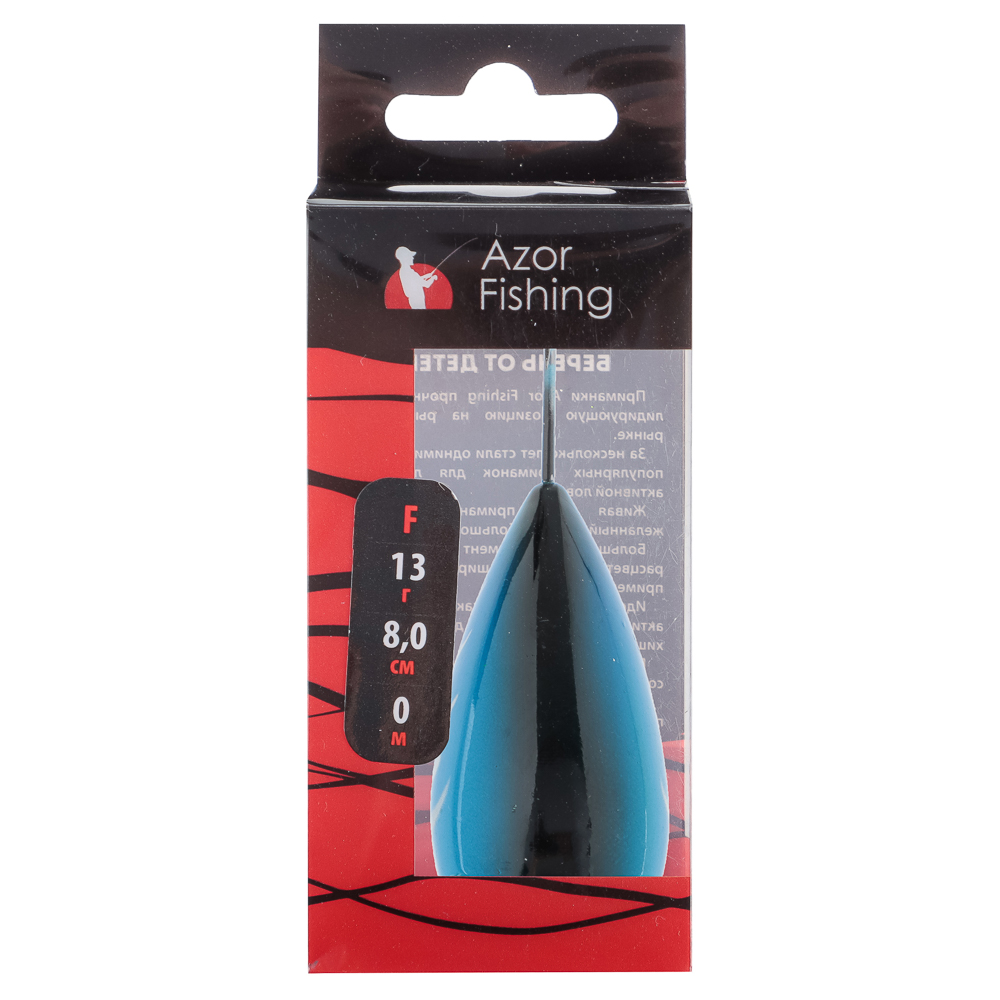AZOR FISHING Волкер "Топчег" 80 мм, 13 гр, F , 0м, арт.№ 145-012