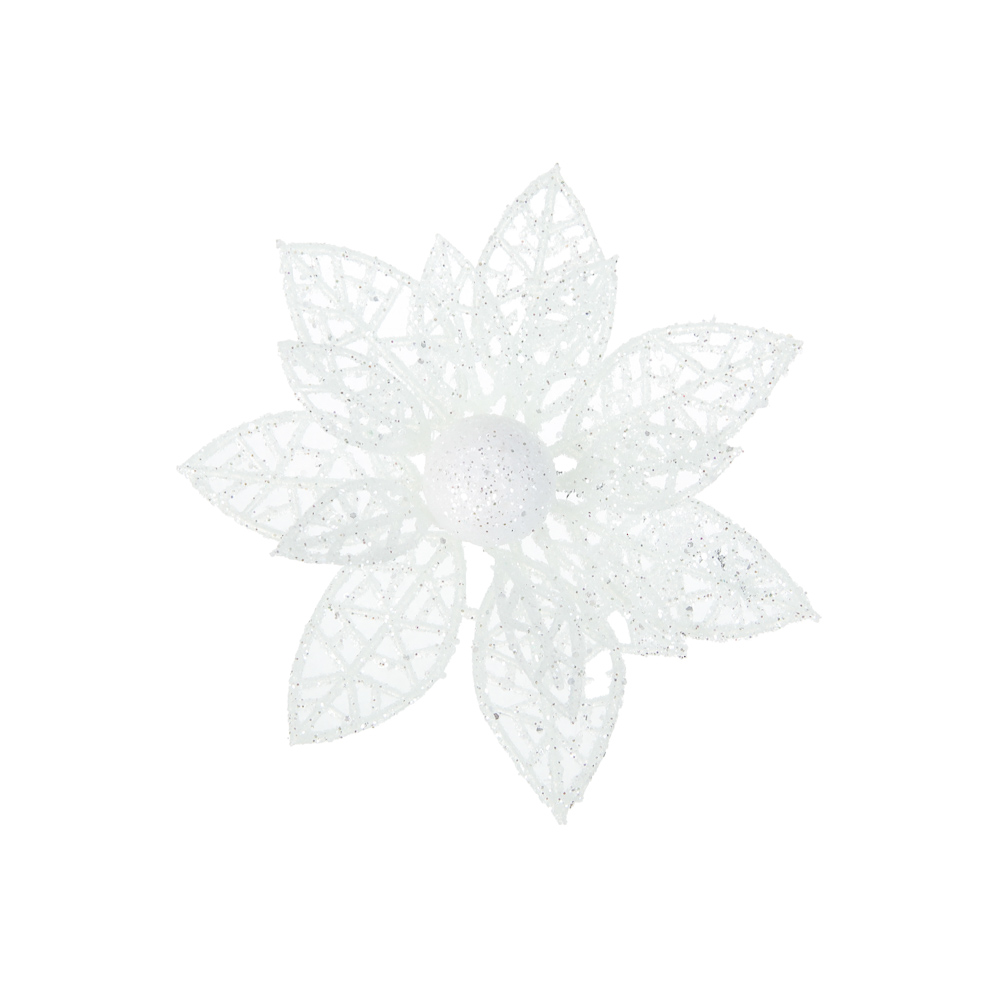 СНОУ БУМ Цветы на проволоке 10x10 см, 3 шт, арт.№ 397-441