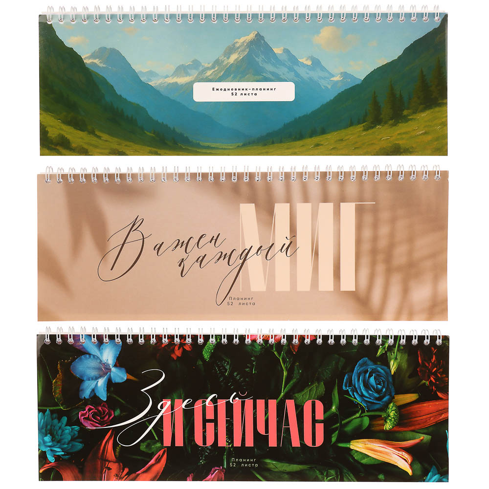 Планинг недатированный на гребне ClipStudio, размер 285х100, 52 листа, арт.№ 572-301