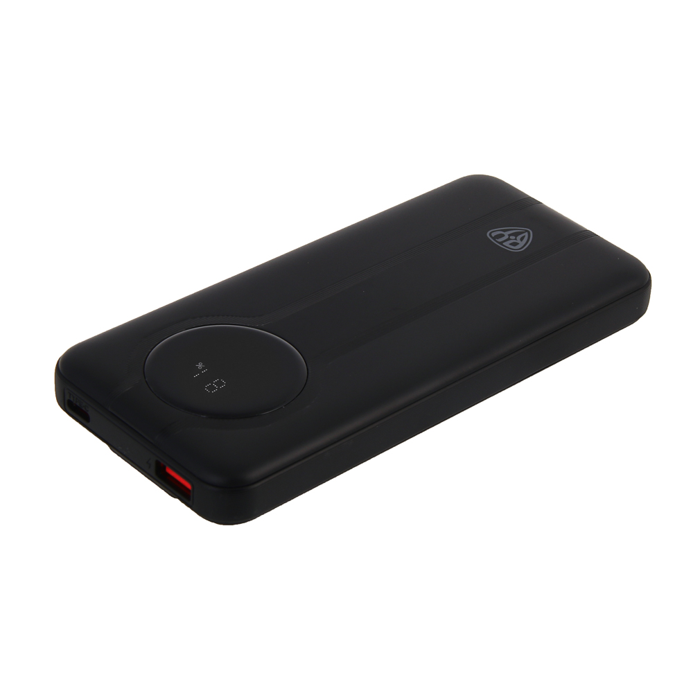 Аккумулятор мобильный BY Bolt10 10000мАч, встроен. кабели Type-C, iP, 20W, 3A, пластик, черный, арт.№ 031-181