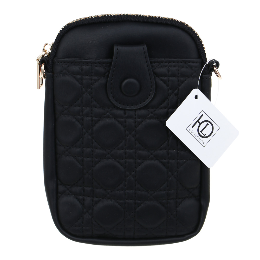 Сумка кроссбоди на длинном ремне тм ЮL Магнифик, ПУ, 18х12x2,5см, 2 цвета, КЖС24-22, арт.№ 337-190