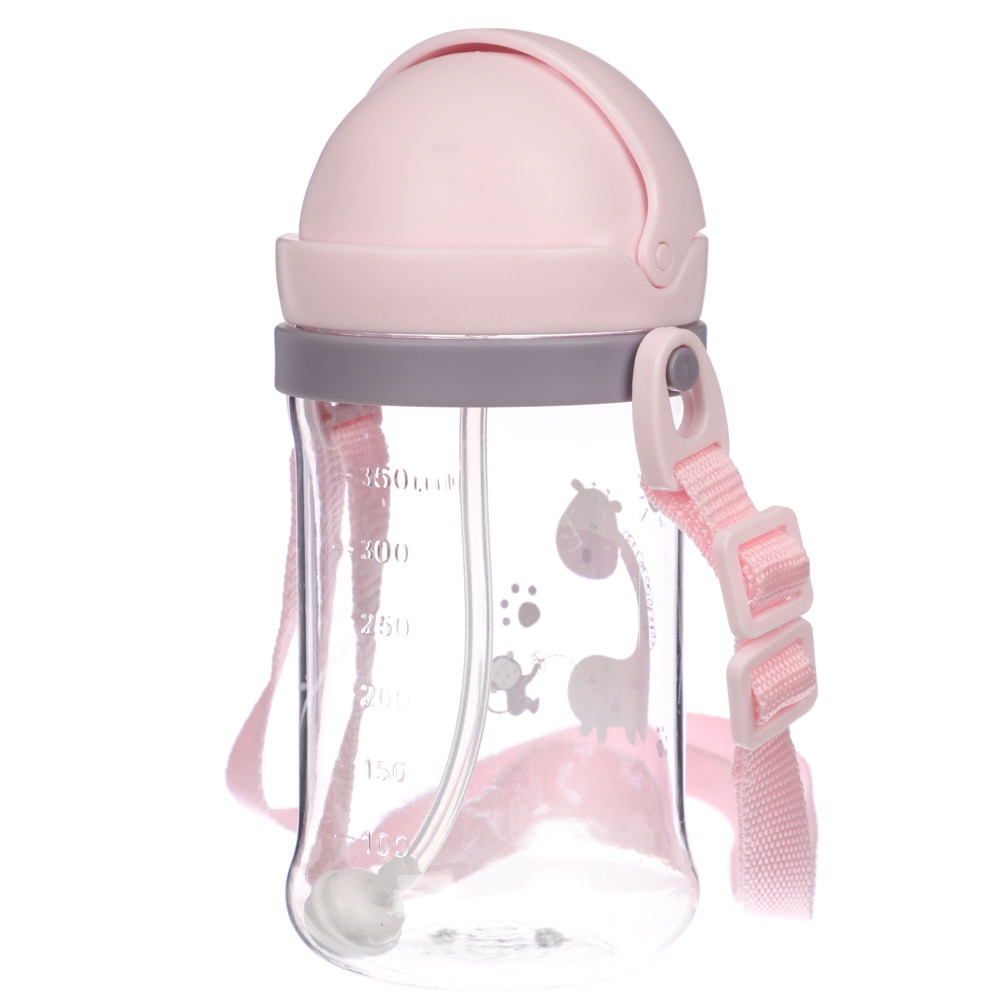 Бутылочка детская, 450 мл, полипропилен, 3 дизайна, арт.№ 829-186