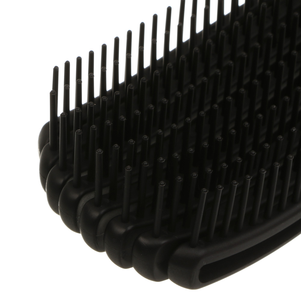 Расческа массажная веерная тм ЮНИLOOK, 23 см, пластик, 4 цвета, арт.№ 319-247