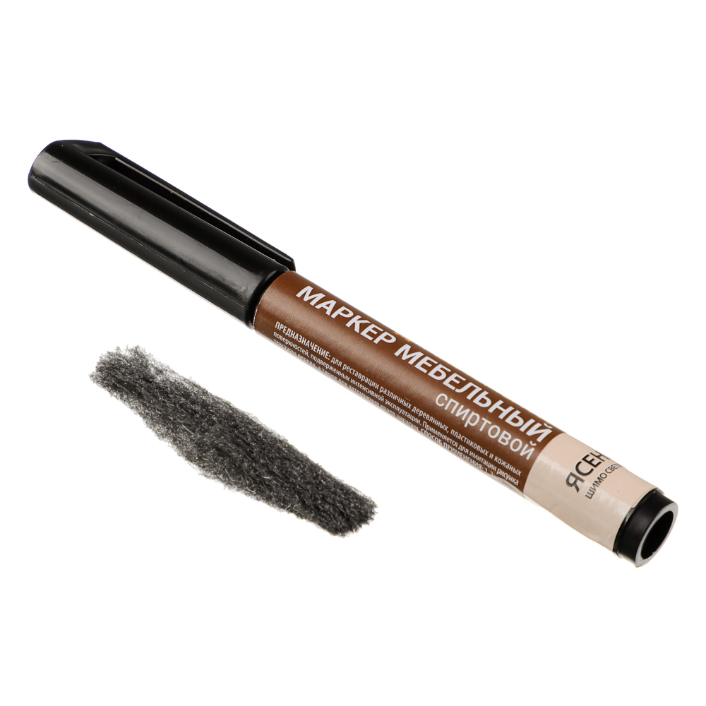 Маркер мебельный спиртовой, 13х1см, 4 цвета, арт.№ 422-013