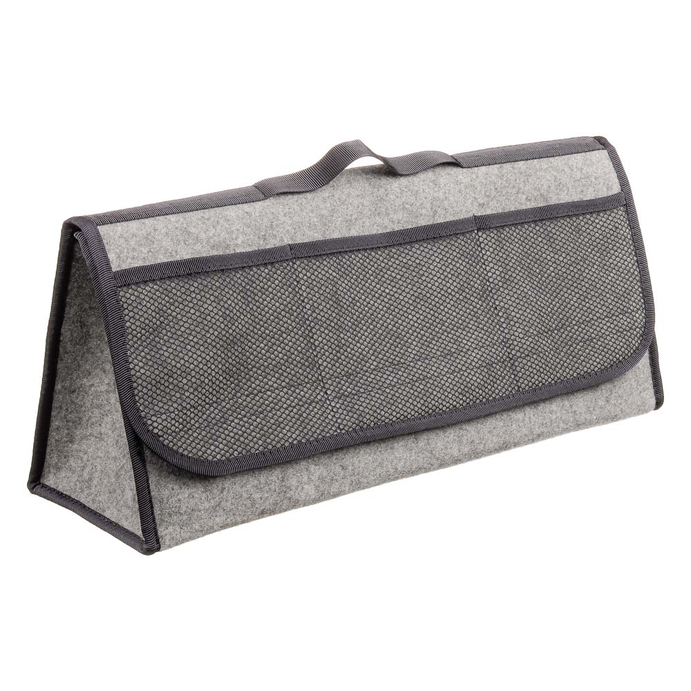 ЕРМАК / NG Органайзер ковролиновый, 50x25x15 см, серый, арт.№ 732-082