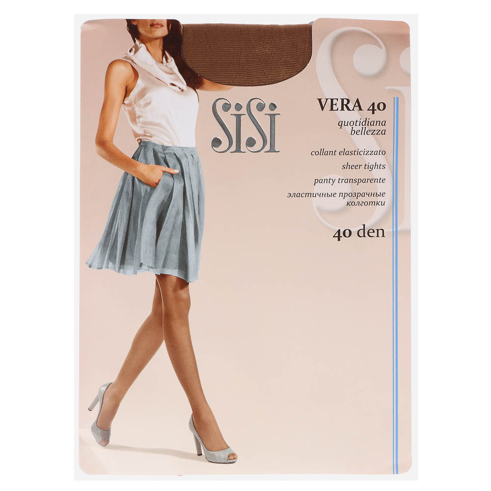 Колготки женские Sisi 40 DEN, размер 5 Maxi, цвет Daino/Miele, арт.№ 048-141